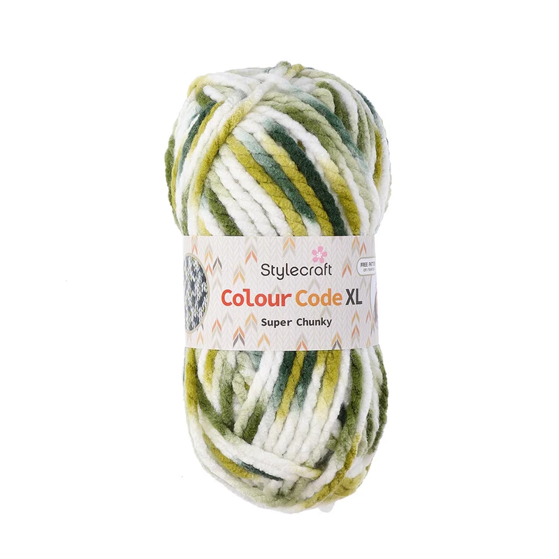 Stylecraft Special XL, Farbcode 5321, Grüntöne
