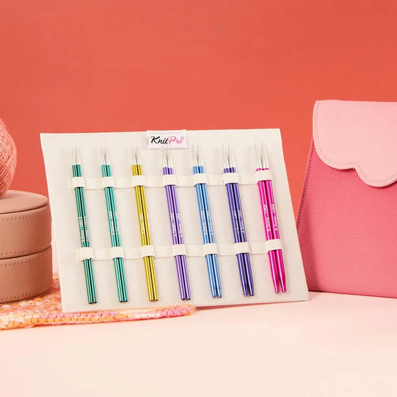 KnitPro Zing Special Midi-Set 10 cm, austauschbare Spitzen 3–5 mm