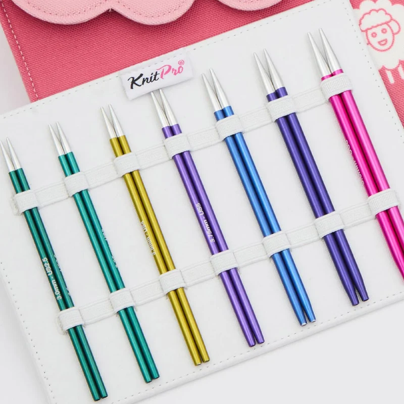 KnitPro Zing Special Midi-Set 10 cm, austauschbare Spitzen 3–5 mm