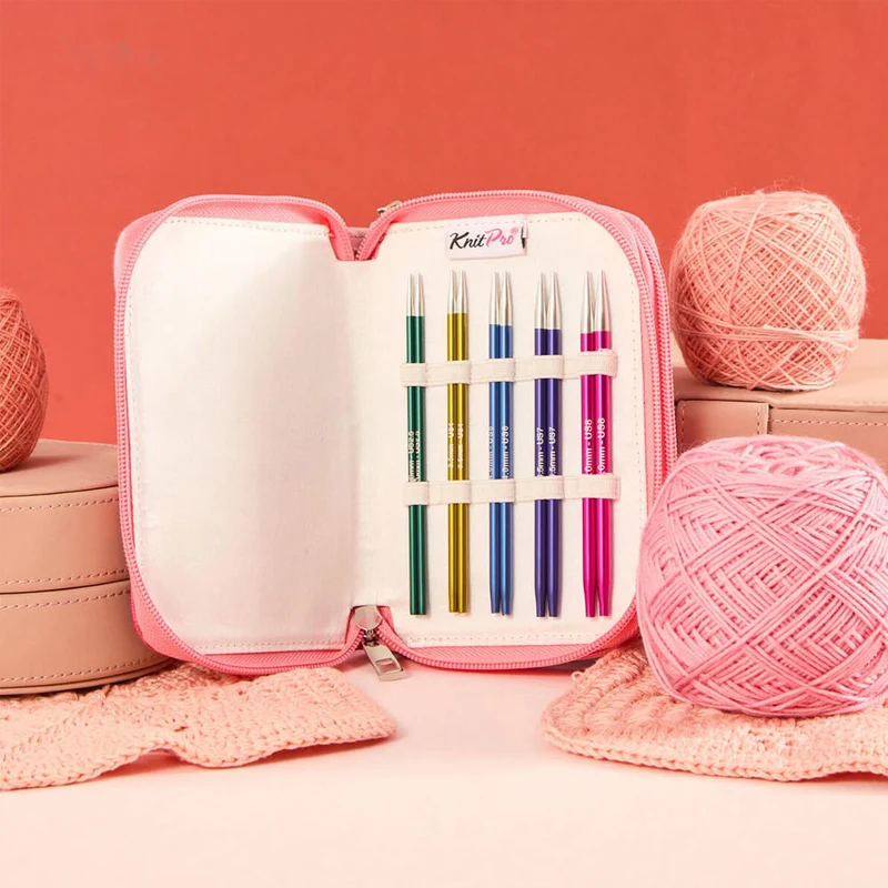 KnitPro Zing Special Starter-Set 10 cm, austauschbare Nadelspitzen 3–5 mm