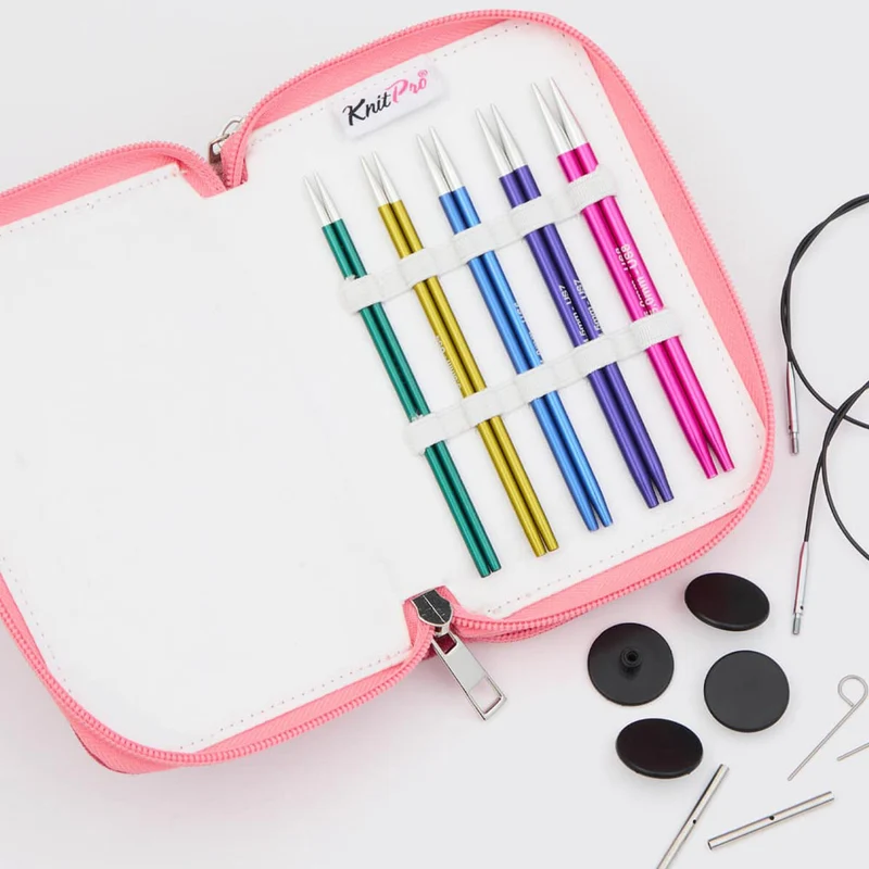KnitPro Zing Special Starter-Set 10 cm, austauschbare Nadelspitzen 3–5 mm