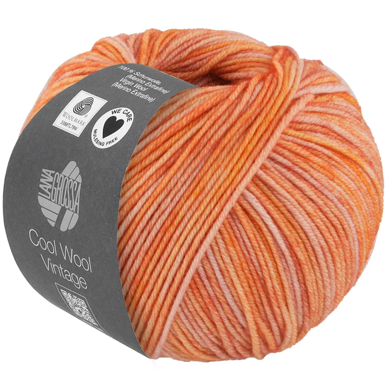 Lana Grossa Cool Wool Vintage 7385 Papaya-Gelb