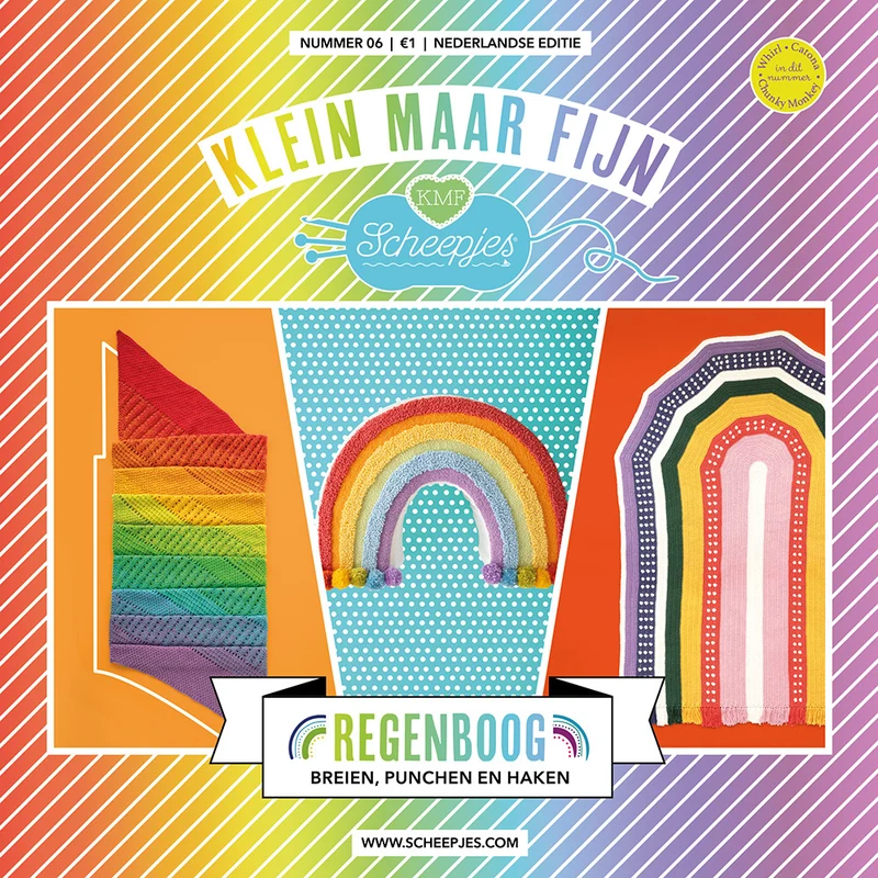 Scheepjes „Klein Maar Fijn“ Nr. 06 Regenbogen