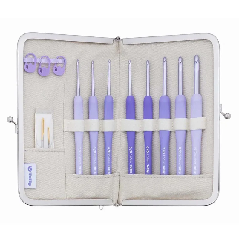Tulip Etimo Murasaki Häkelnadel-Set mit Softgrip
