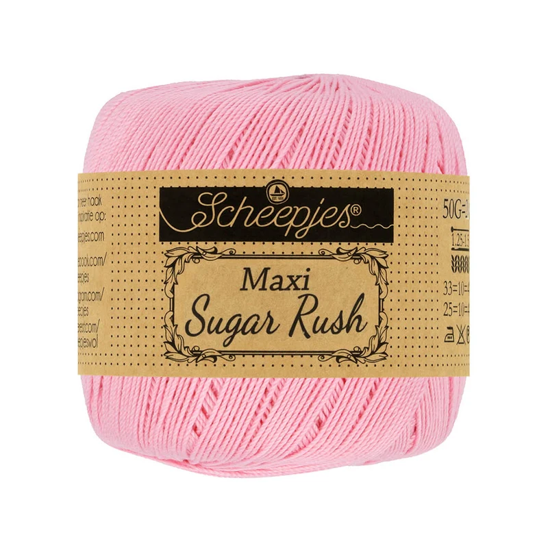 Scheepjes Maxi Sugar Rush 749 Pink