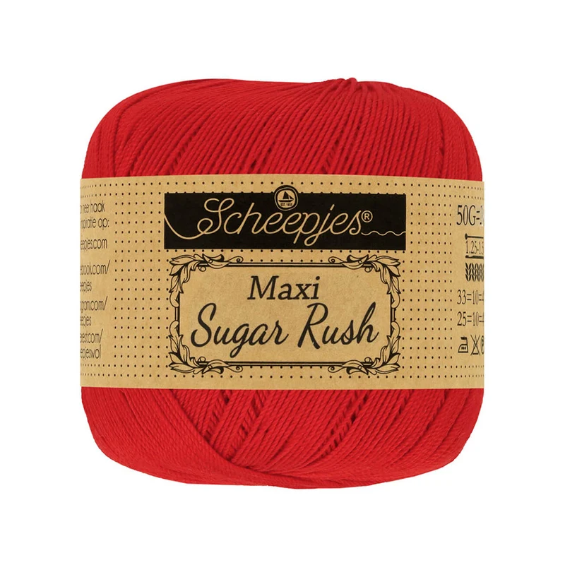 Scheepjes Maxi Sugar Rush 722 Rot
