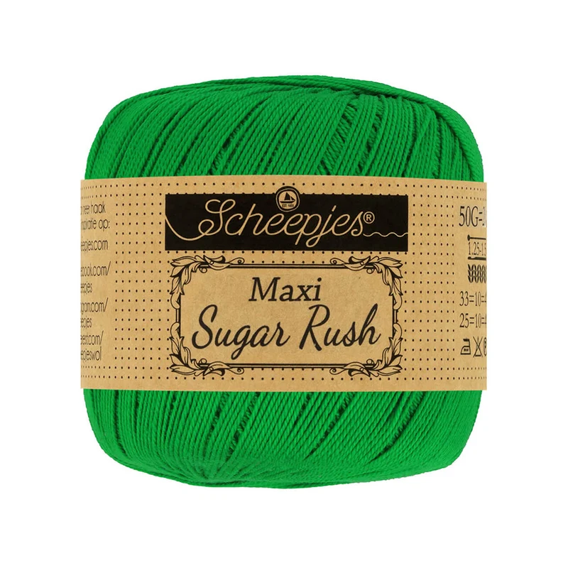 Scheepjes Maxi Sugar Rush 606 Grasgrün