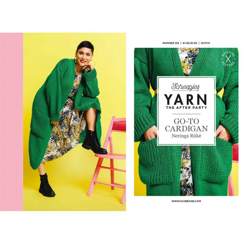 YARN The After Party Nr. 103 NL Go-To-Strickjacke