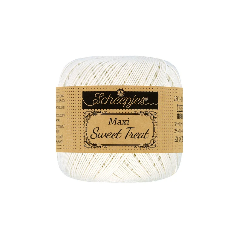 Scheepjes Maxi Sweet Treat 105 Bridal White
