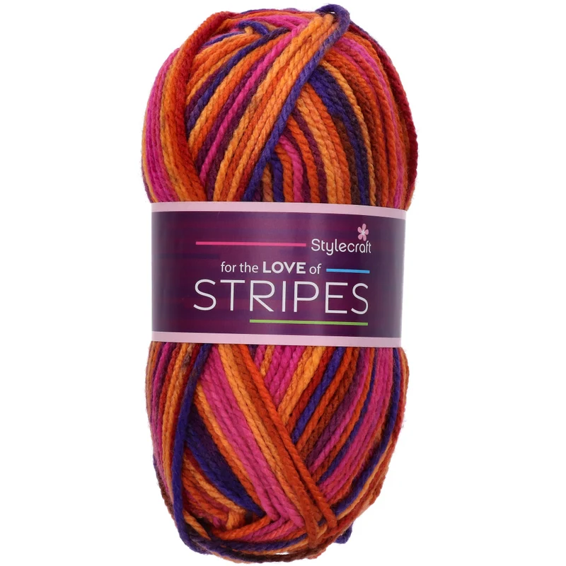 Stylecraft Special „For the Love of Stripes“ 1967 Strawberry Daiquiri