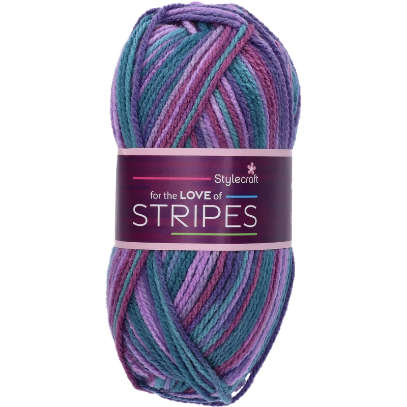 Stylecraft Special „For the Love of Stripes“ 1965 Purple Rain