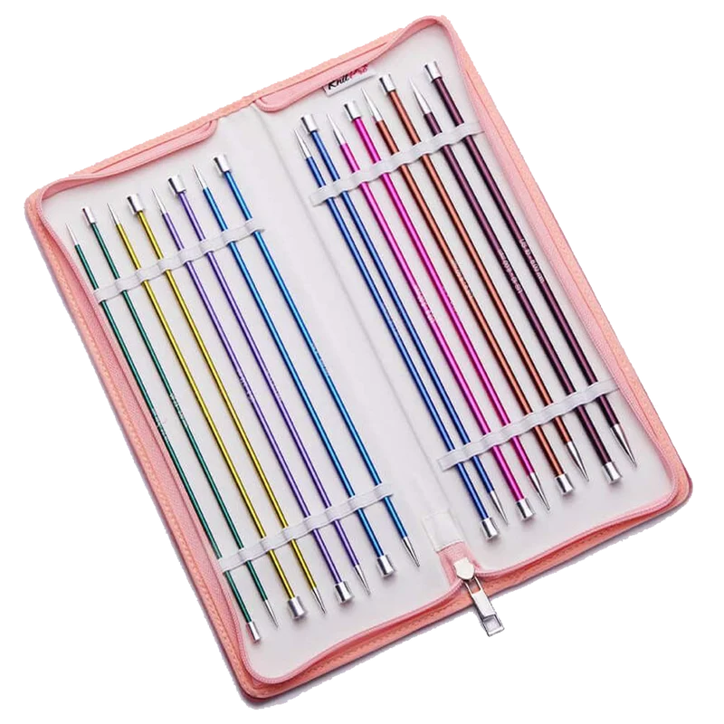 KnitPro Zing Stricknadeln-Set 30 cm, 2,50–6,00 mm