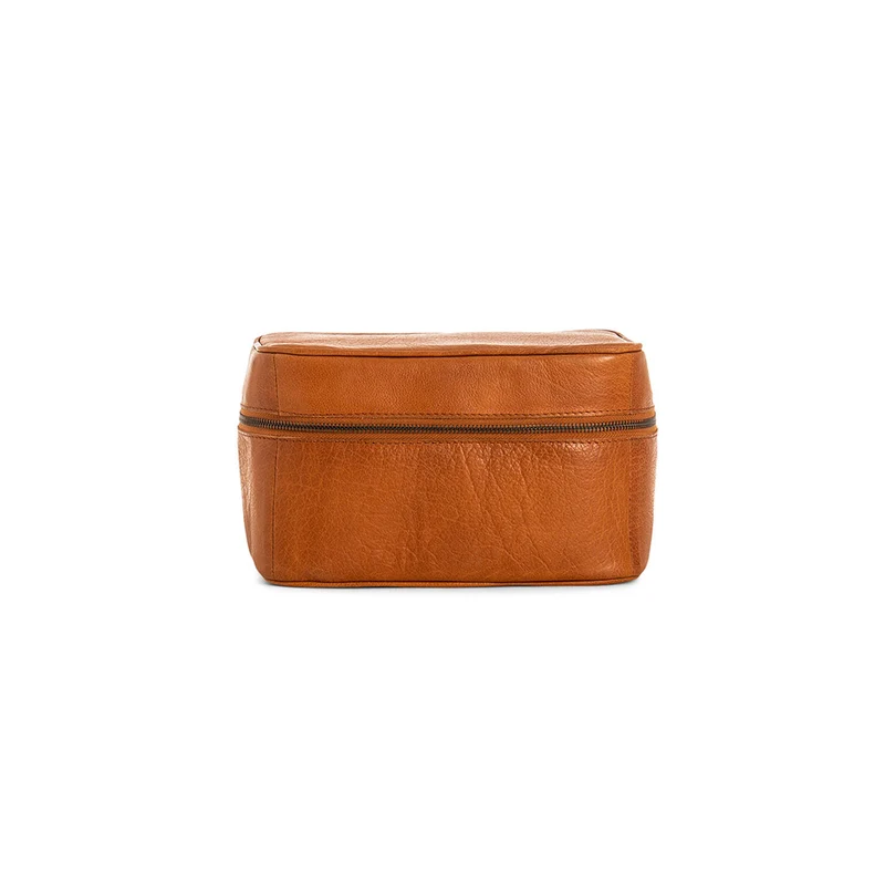 MUUD Shadow Whisky – Handgefertigte Aufbewahrungstasche aus Leder, 15 x 23 x 16 cm