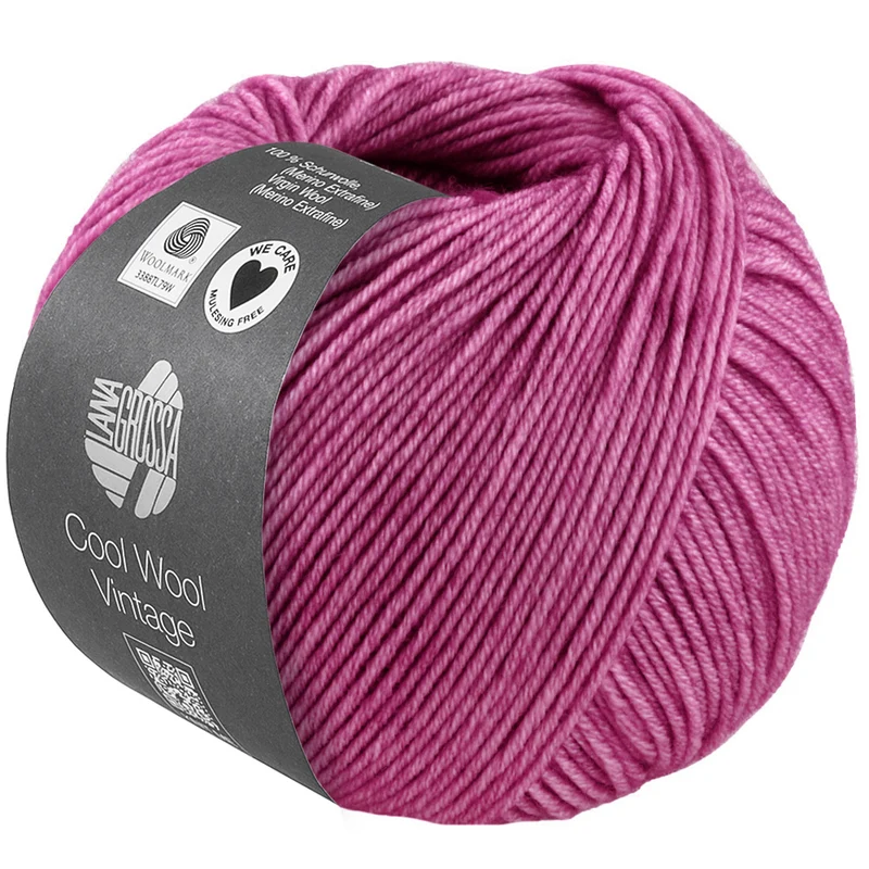 Lana Grossa Cool Wool Vintage 7389 Rosa
