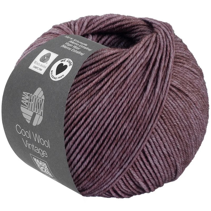 Lana Grossa Cool Wool Vintage 7387 Antik-Lila