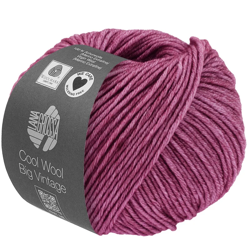 Lana Grossa Cool Wool Big Vintage 7189 Rosa