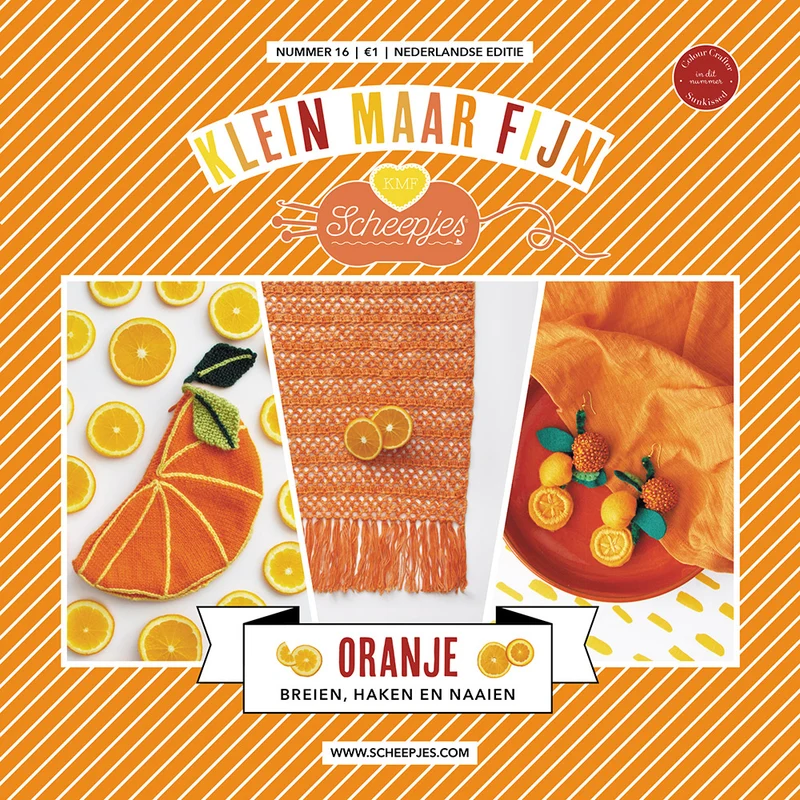 Scheepjes „Klein Maar Fijn“ Nr. 16 Orange