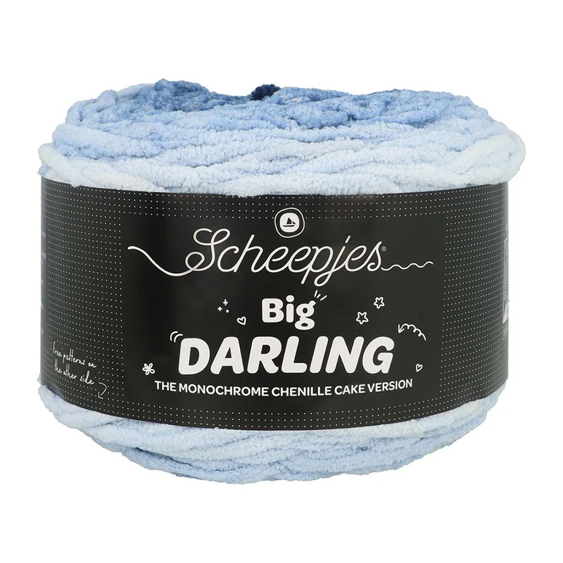 Scheepjes Big Darling Monochrome Cake 426 Peacock