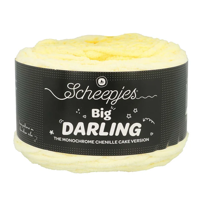 Scheepjes Big Darling Monochrome Cake 421 Lemon