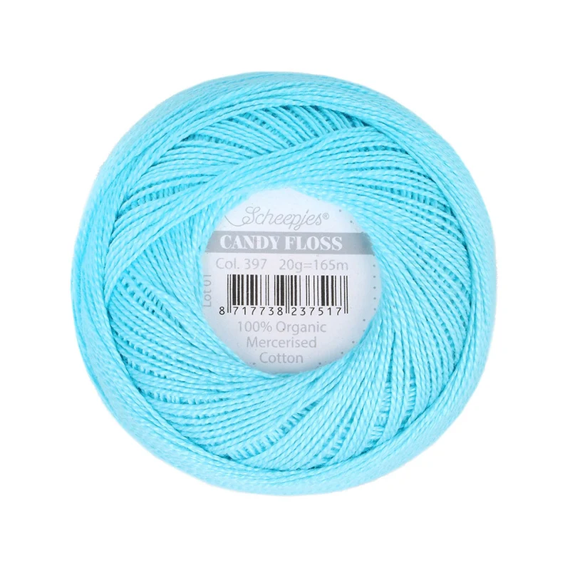 Scheepjes Candy Floss 397 Cyan
