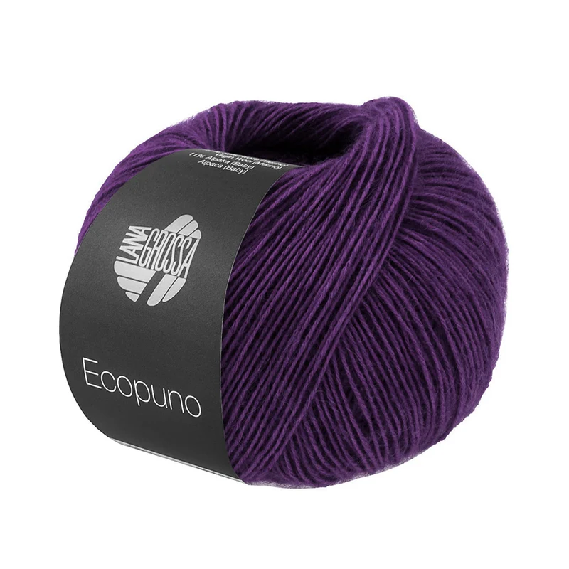 Lana Grossa Ecopuno 217 Tiefes Violett