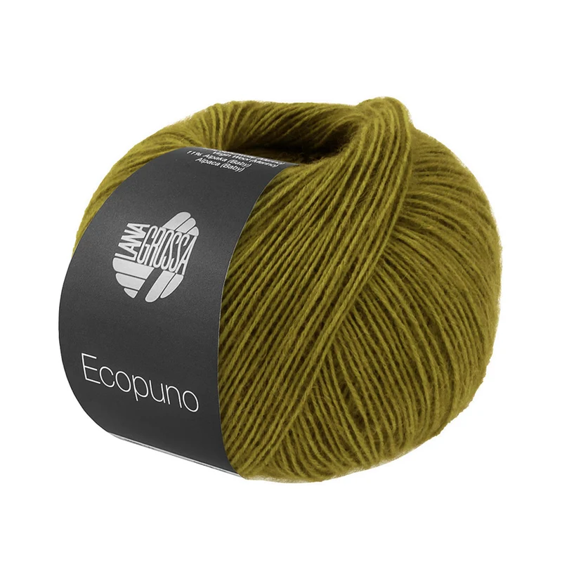 Lana Grossa Ecopuno 220 Oliv