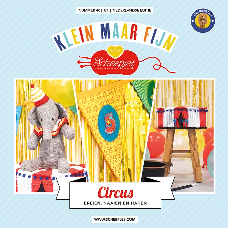 Scheepjes „Klein Maar Fijn“ Nr. 40 „Circus“