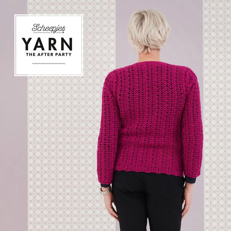 YARN The After Party Nr. 48 Posy Cardigan NL