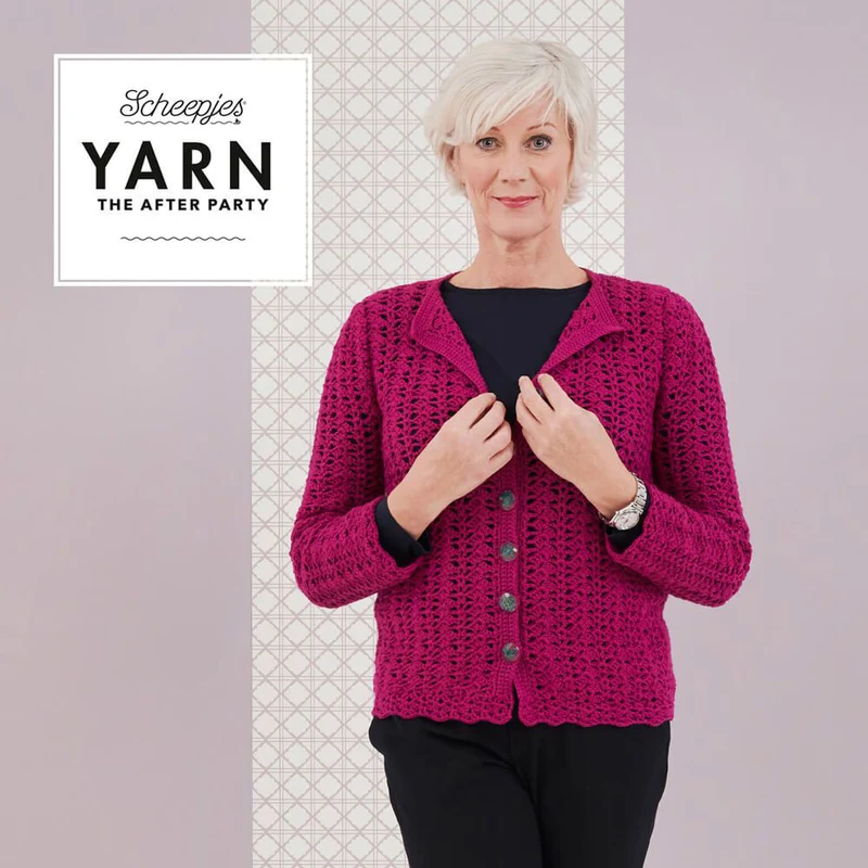 YARN The After Party Nr. 48 Posy Cardigan NL