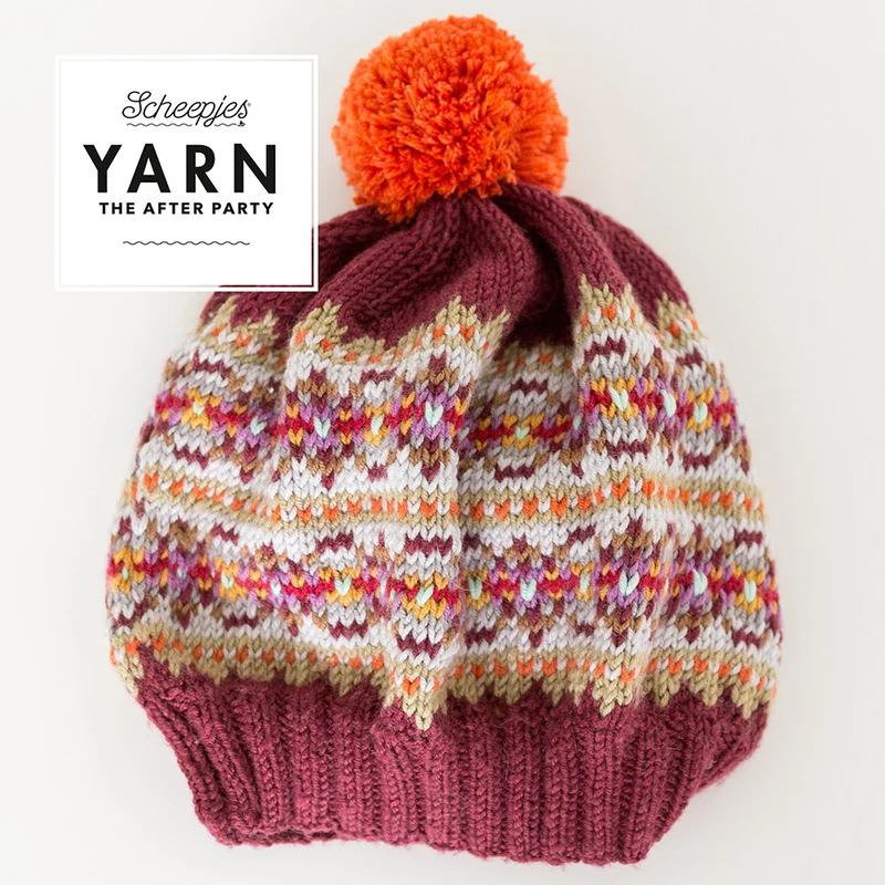 YARN The After Party Nr. 36 Herbst-Bommelmütze NL