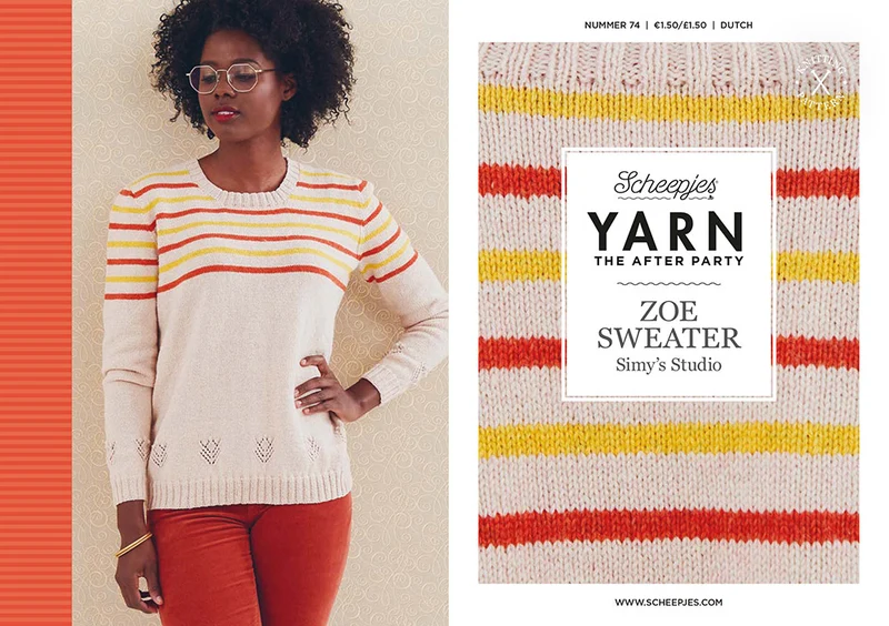 YARN The After Party Nr. 74 Zoe Sweater Top NL