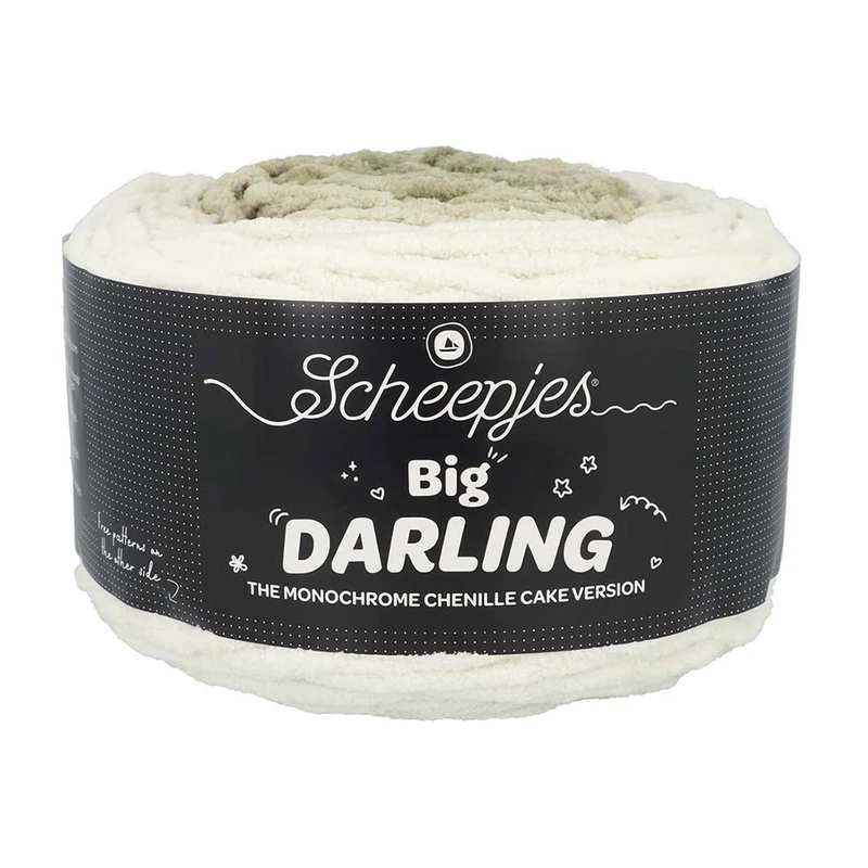 Scheepjes Big Darling Monochrome Cake 442 Chameleon