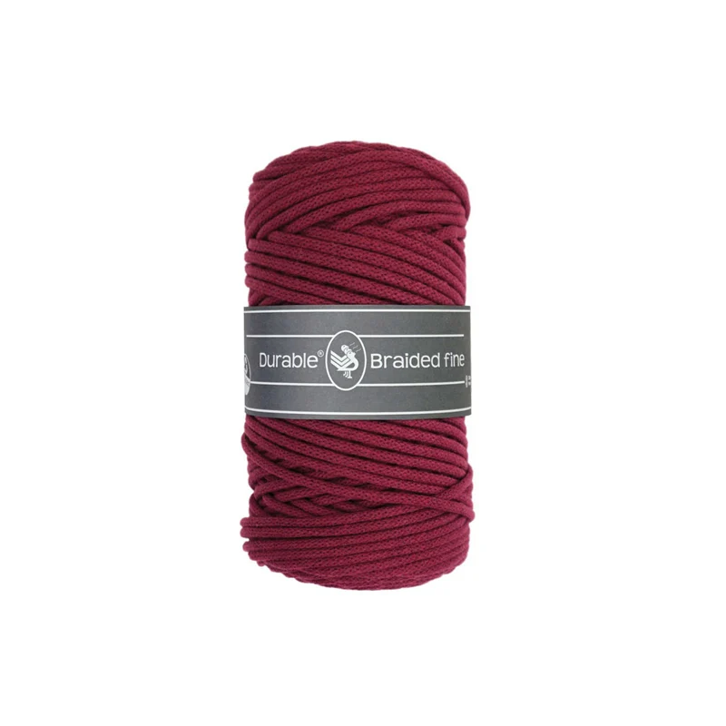 Durable Braided Fine 222 Burgund 100 m x 3 mm