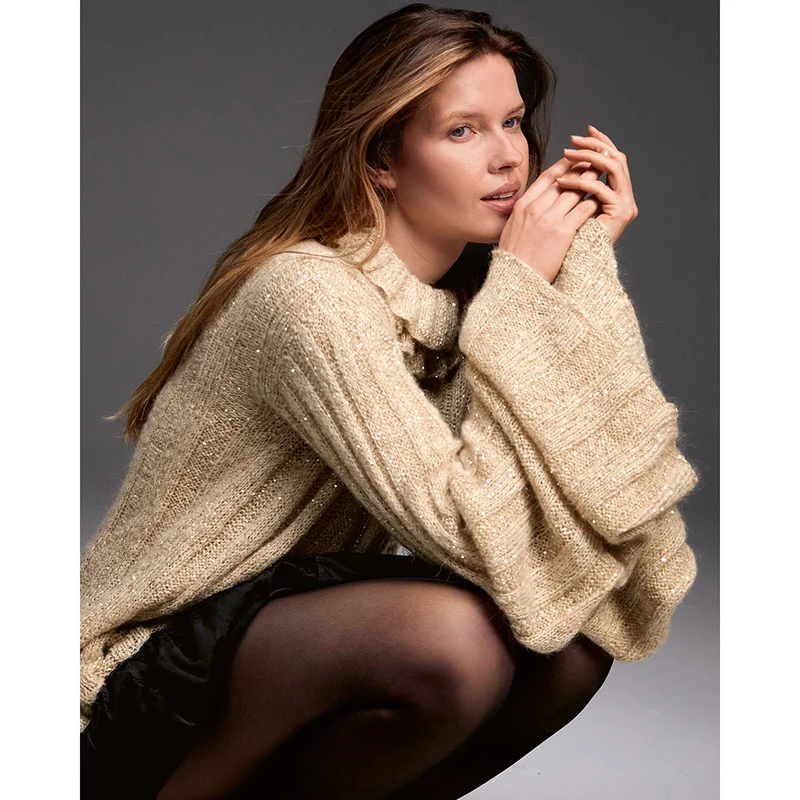 Lana Grossa Glamour 020 Dunkelrot