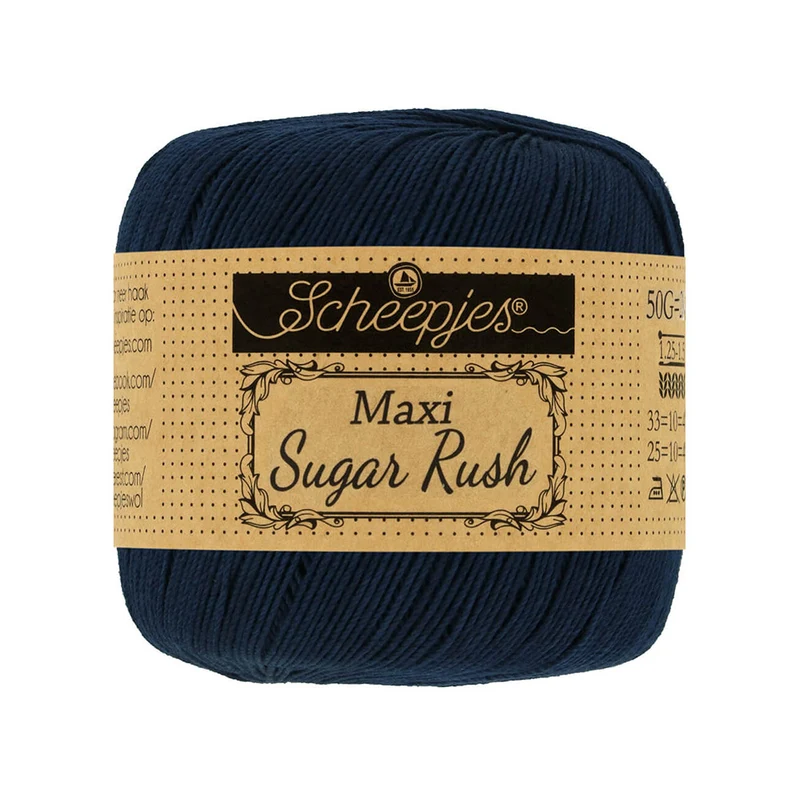 Scheepjes Maxi Sugar Rush 124 Ultramarinblau