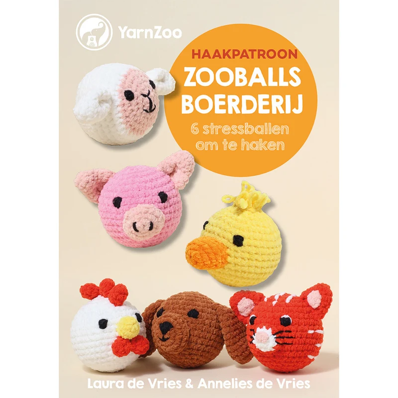 Zooballs – Häkelbuch „Bauernhof“ – YarnZoo