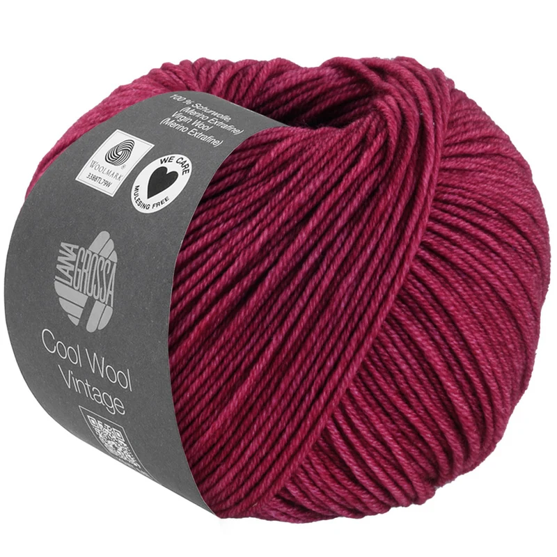 Lana Grossa Cool Wool Vintage 7377 Indischrot