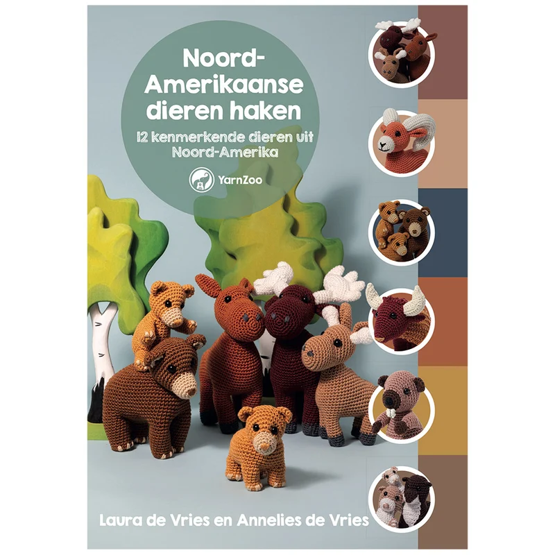 Nordamerikanische Tier-Häkelanleitungen – YarnZoo
