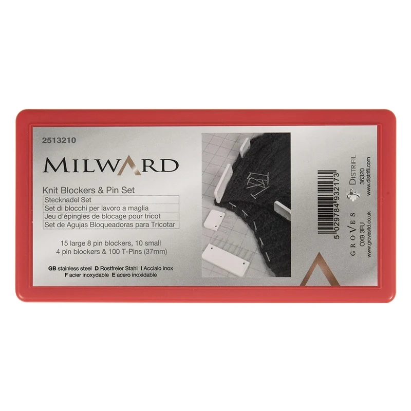 Milward Strickblocker-Nadel-Set