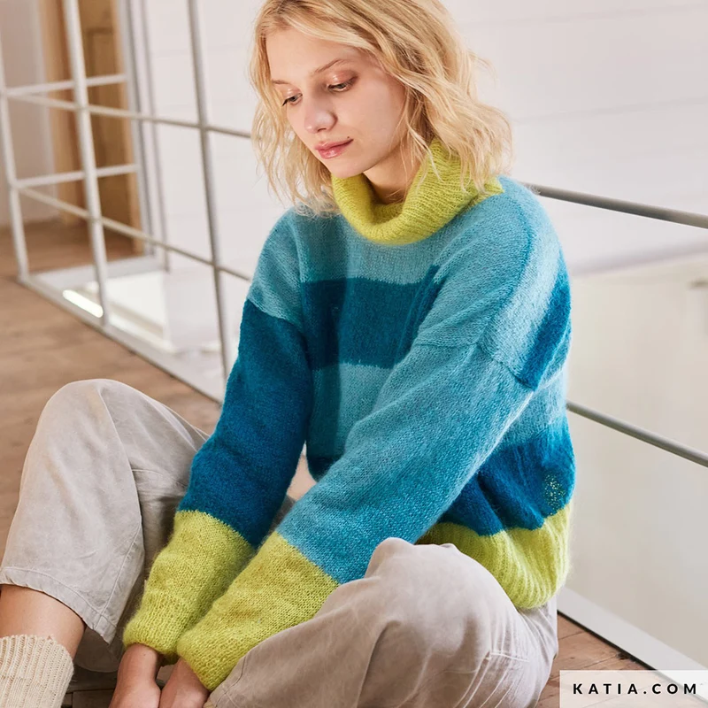 Katia Silky Mohair 1 Strickmagazin NL / FR / IT