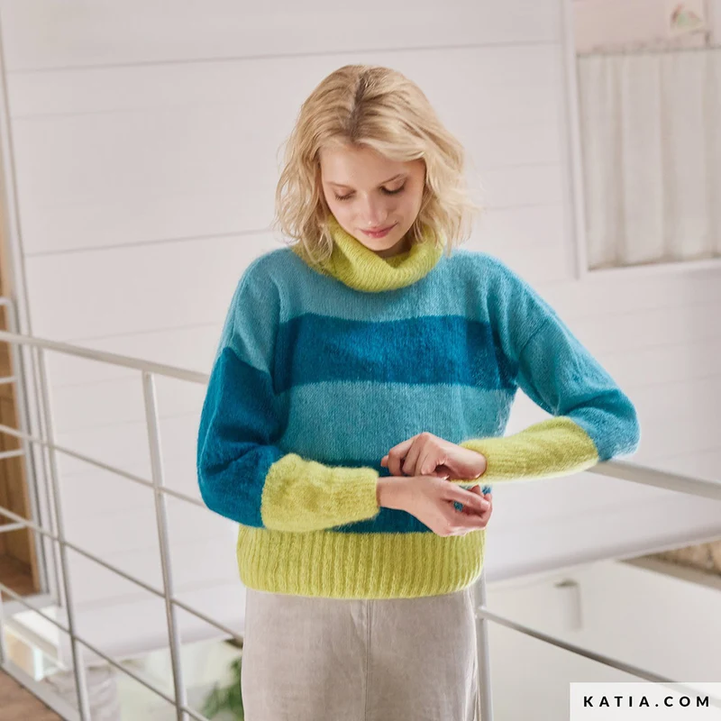 Katia Silky Mohair 1 Strickmagazin NL / FR / IT