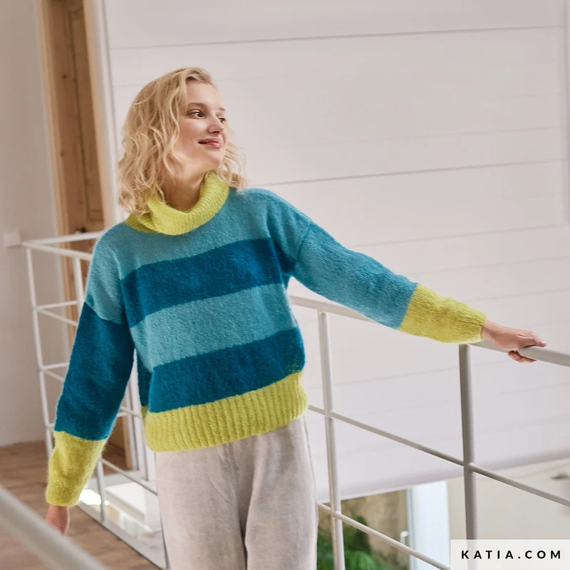 Katia Silky Mohair 1 Strickmagazin NL / FR / IT