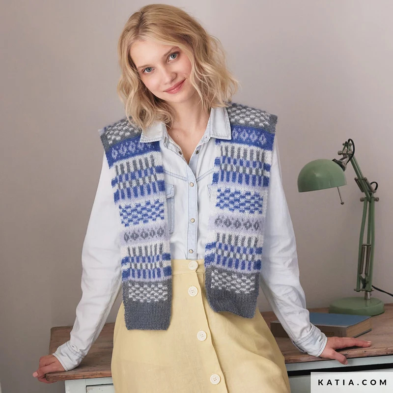 Katia Silky Mohair 1 Strickmagazin NL / FR / IT