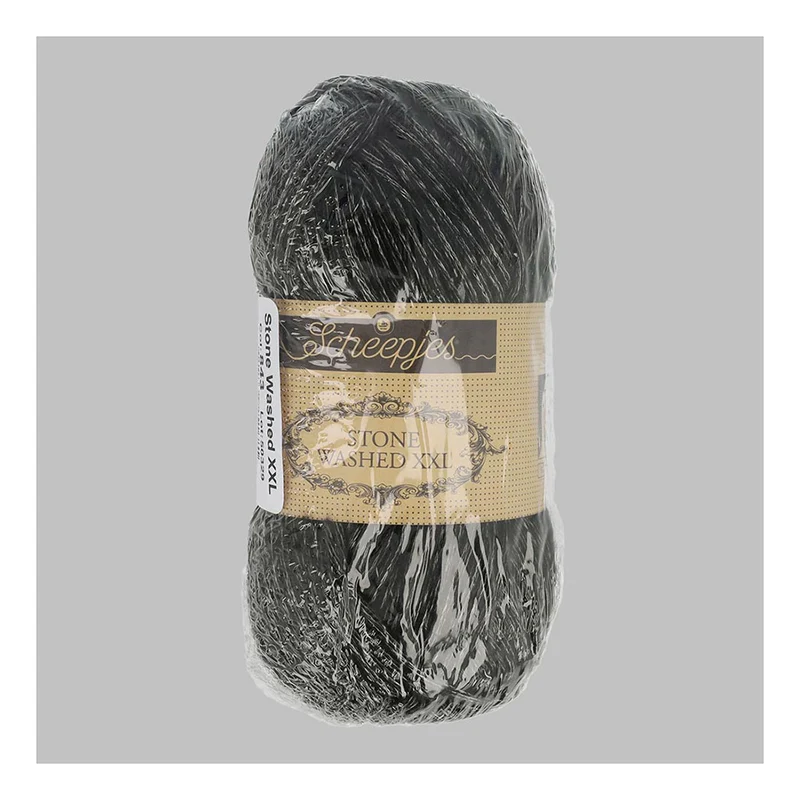 Scheepjes Stone Washed XXL 843 Black Onyx