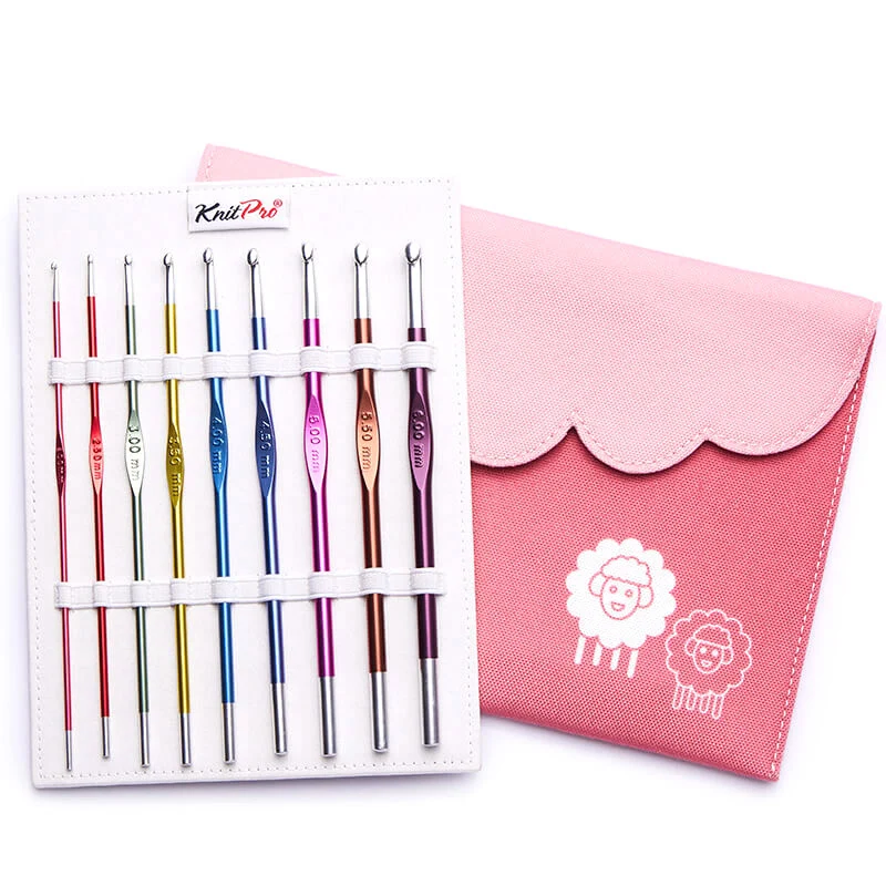 KnitPro Zing Häkelnadel-Set 2,00 – 6,00 mm