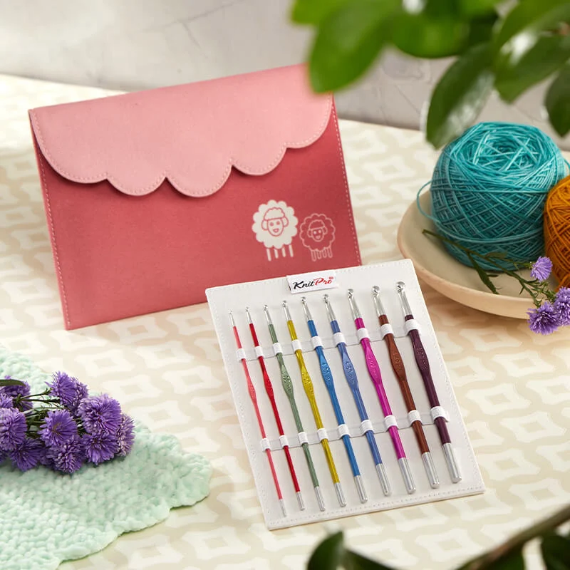 KnitPro Zing Häkelnadel-Set 2,00 – 6,00 mm