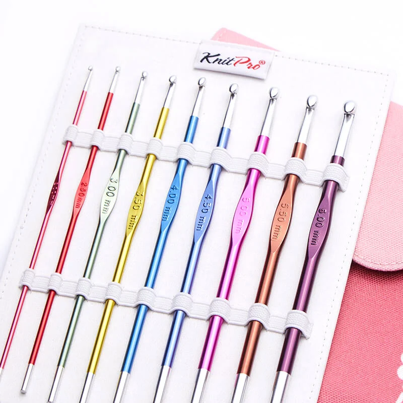 KnitPro Zing Häkelnadel-Set 2,00 – 6,00 mm