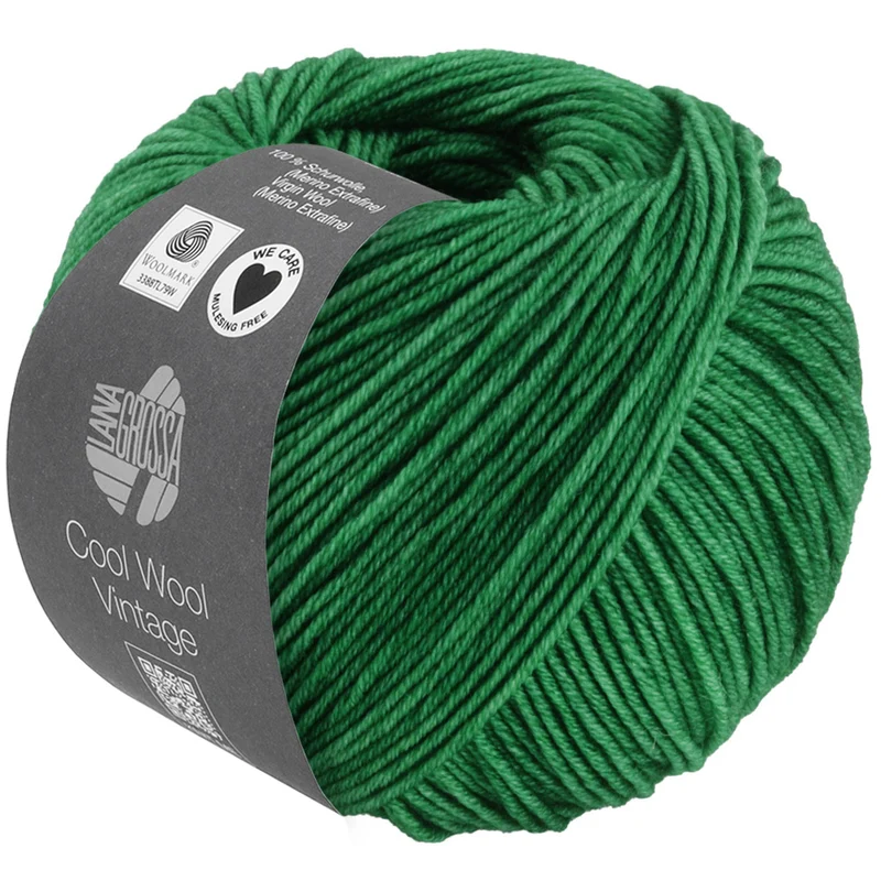 Lana Grossa Cool Wool Vintage 7380 Patina-Grün