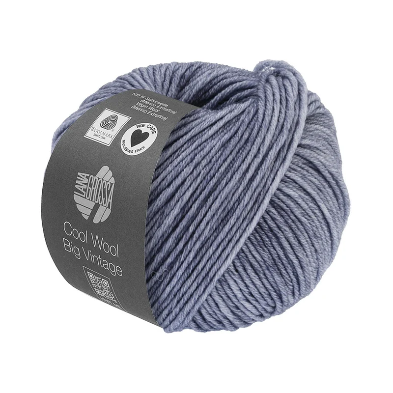 Lana Grossa Cool Wool Big Vintage 7178 Hellblau