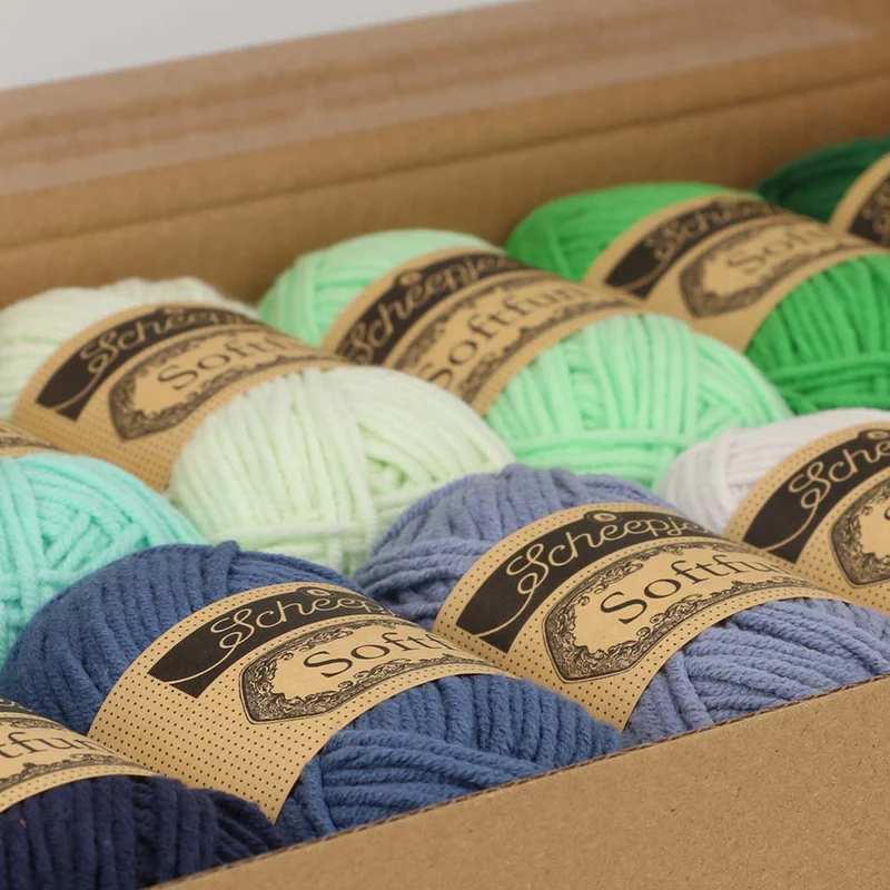 Scheepjes Softfun Colour Pack 12 x 20 g Ocean Breeze